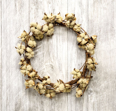 Teastain Cotton Wreath, 16
